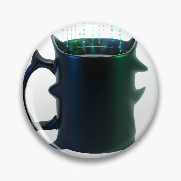 Item preview, I Turn Coffee Into Code Cyberpunk Neon Programmer Software Engineer designed and sold by WorldShop17.