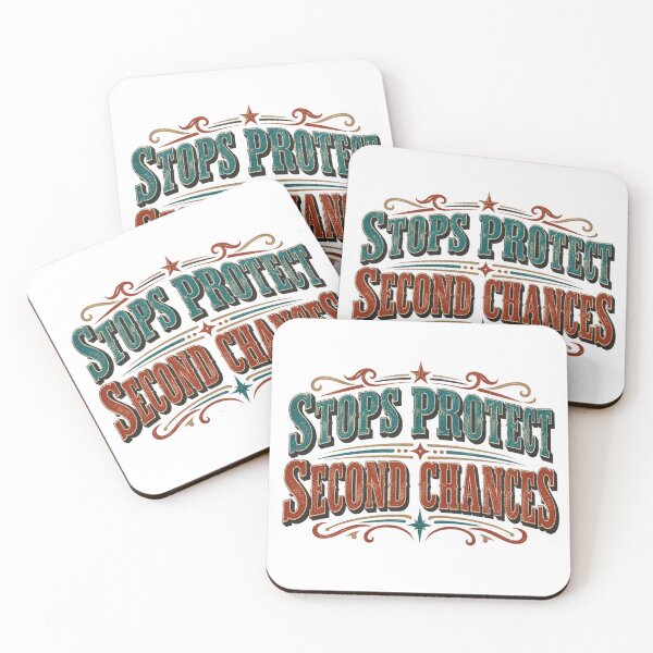 Item preview, Stops Protect Second Chances Western Risk Management designed and sold by VolatilityEdge.