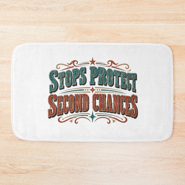 Item preview, Stops Protect Second Chances Western Risk Management designed and sold by VolatilityEdge.