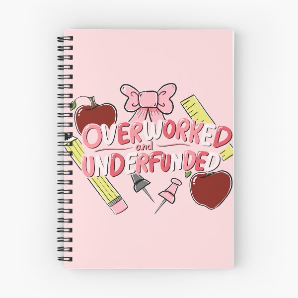 Item preview, Overworked and Underfunded  designed and sold by KaleyKartoons.