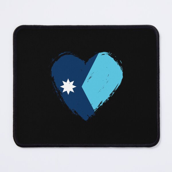 Item preview, Distressed Minnesota Flag Heart MN designed and sold by shitpostee.