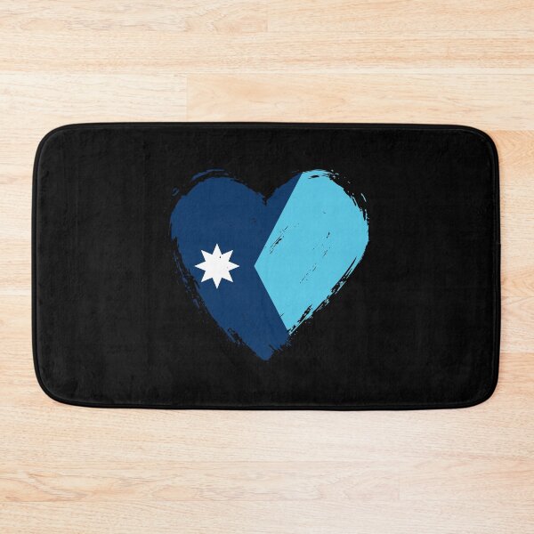 Item preview, Distressed Minnesota Flag Heart MN designed and sold by shitpostee.