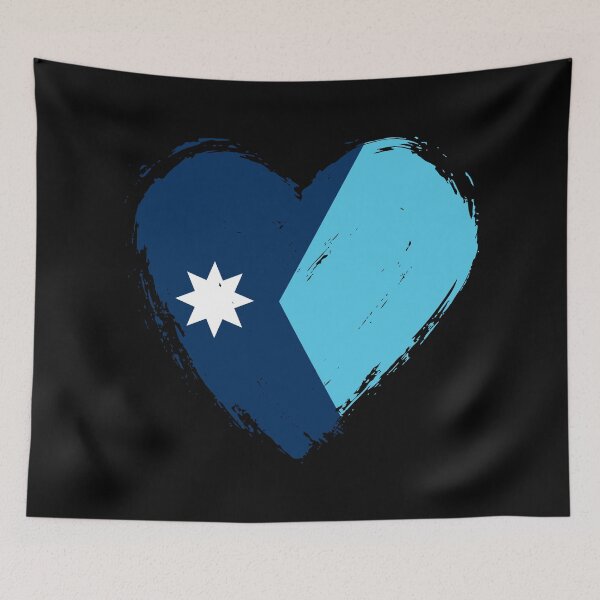 Item preview, Distressed Minnesota Flag Heart MN designed and sold by shitpostee.