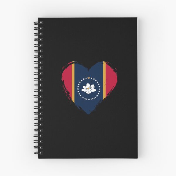 Item preview, Distressed Mississippi Flag Heart MS designed and sold by shitpostee.