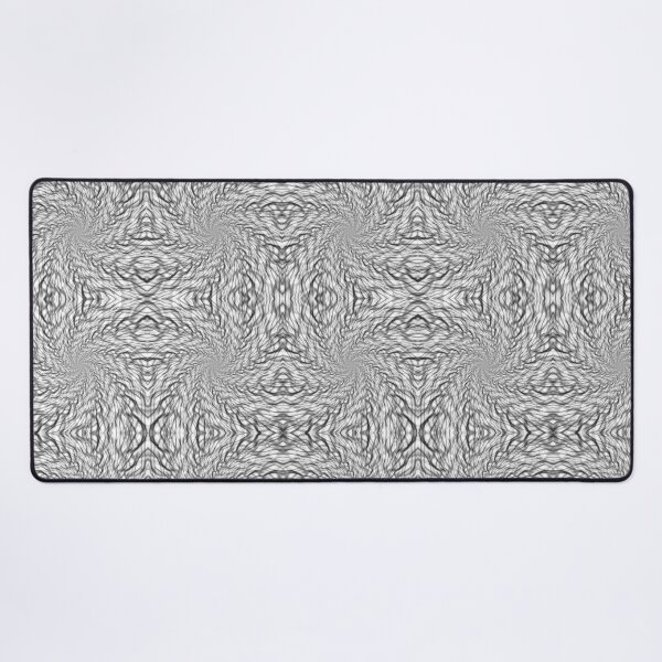 Item preview, Silken Currents, Black & White Pattern designed and sold by Angry Critters.