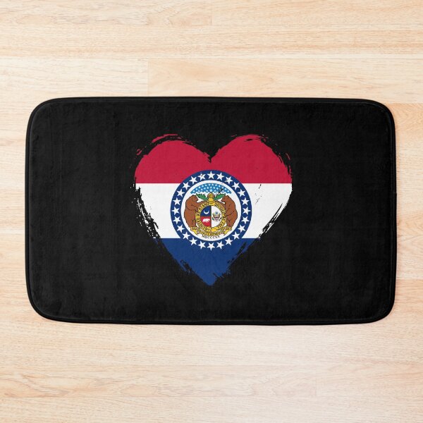 Item preview, Distressed Missouri Flag Heart MO designed and sold by shitpostee.