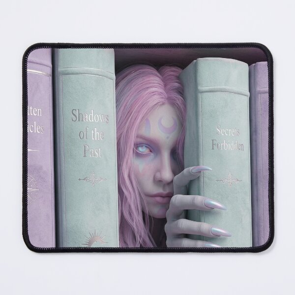 Item preview, Pastel Goth Haunted Library designed and sold by litleelseart.