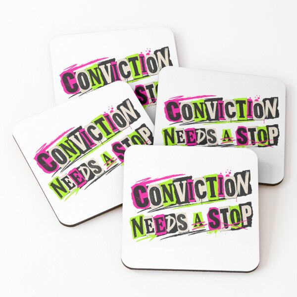 Item preview, Conviction Needs a Stop Punk Risk Discipline designed and sold by VolatilityEdge.