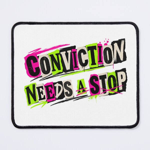 Item preview, Conviction Needs a Stop Punk Risk Discipline designed and sold by VolatilityEdge.