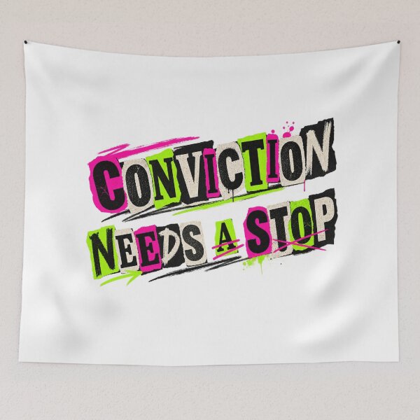Item preview, Conviction Needs a Stop Punk Risk Discipline designed and sold by VolatilityEdge.