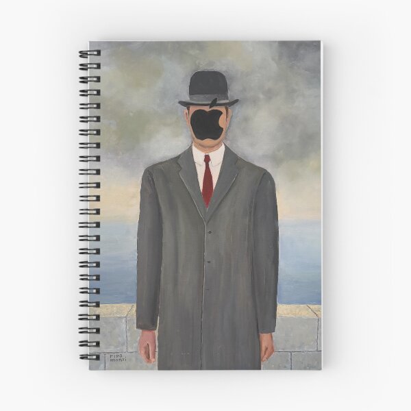Item preview, Magritte's Green Apple Goes Tech designed and sold by Classics With a Twist.