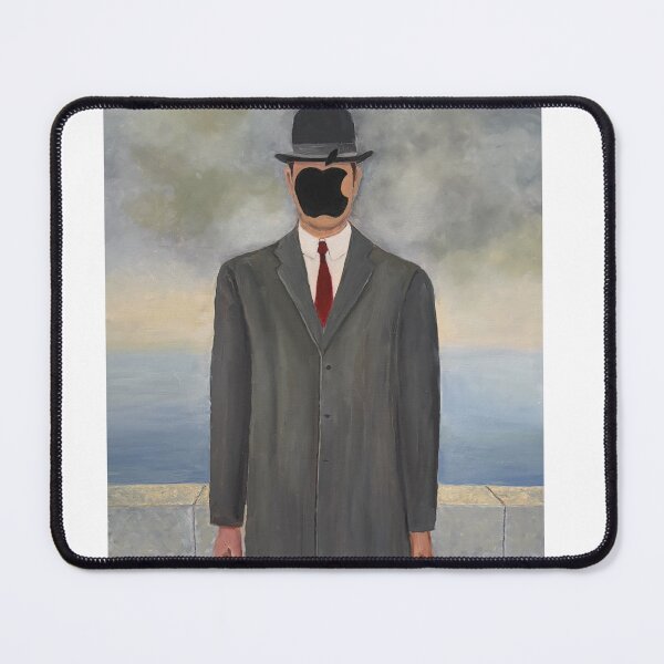 Item preview, Magritte's Green Apple Goes Tech designed and sold by Classics With a Twist.