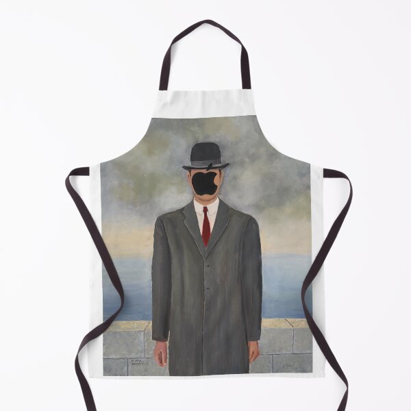 Item preview, Magritte's Green Apple Goes Tech designed and sold by Classics With a Twist.