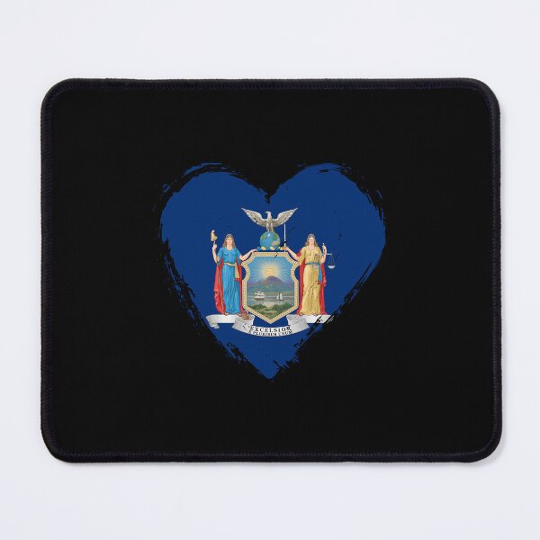 Item preview, Distressed New York Flag Heart NY designed and sold by shitpostee.