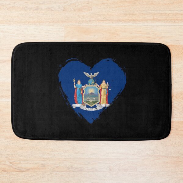 Item preview, Distressed New York Flag Heart NY designed and sold by shitpostee.