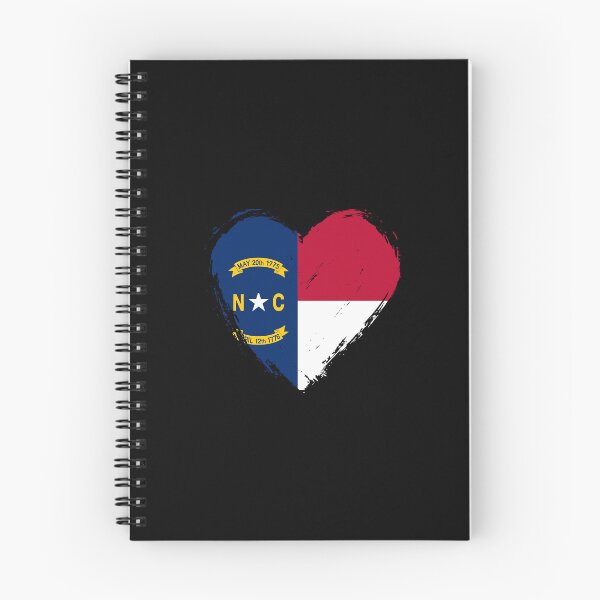 Item preview, Distressed North Carolina Flag Heart NC designed and sold by shitpostee.