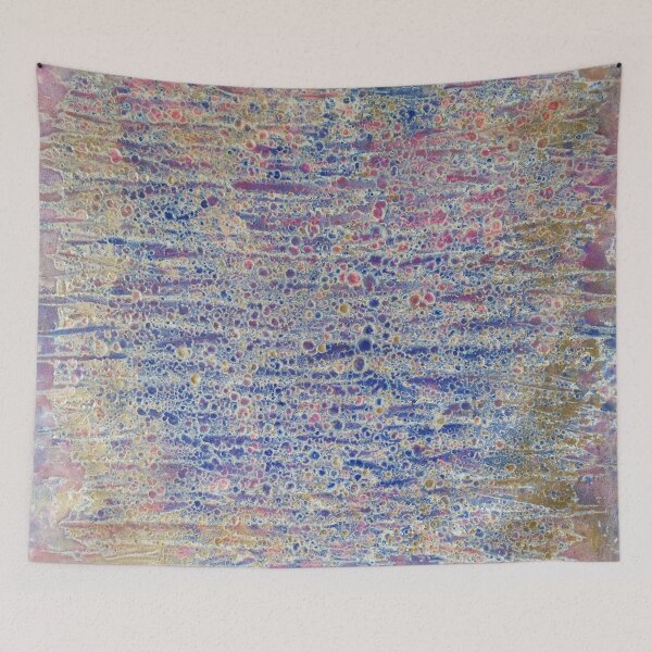 Item preview, Pink Blue Gold Splatter Art  designed and sold by Emily Macafore.