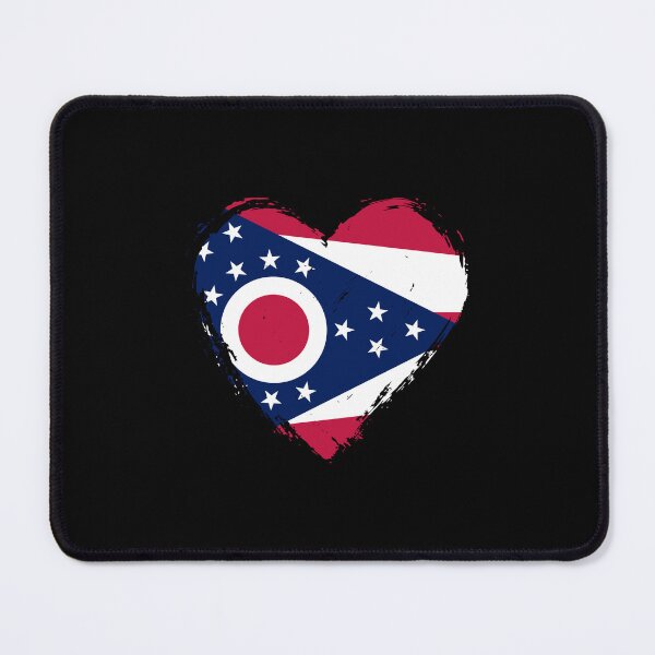 Item preview, Distressed Ohio Flag Heart OH designed and sold by shitpostee.