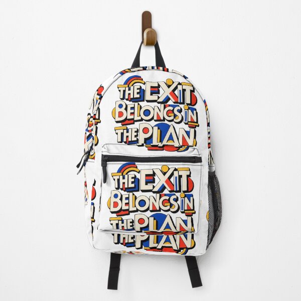 Item preview, The Exit Belongs in the Plan Bauhaus Trade Planning designed and sold by VolatilityEdge.
