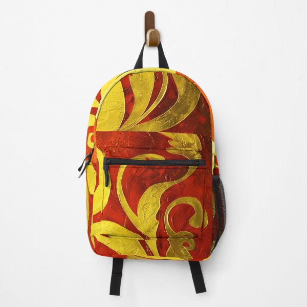Item preview, Vintage Japanese Red And Golden Elegant Design Art designed and sold by DEC02.
