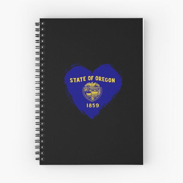 Item preview, Distressed Oregon Flag Heart OR designed and sold by shitpostee.