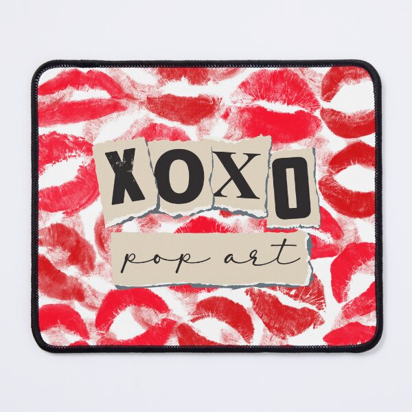 Item preview, Red Lip Print - XOXO Pop Art designed and sold by FemmePod.