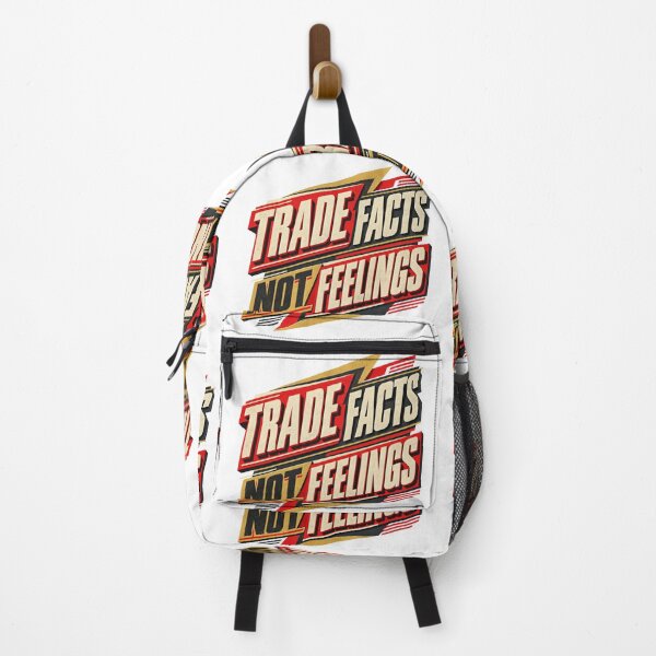 Item preview, Trade Facts Not Feelings Bold Trading Psychology designed and sold by VolatilityEdge.
