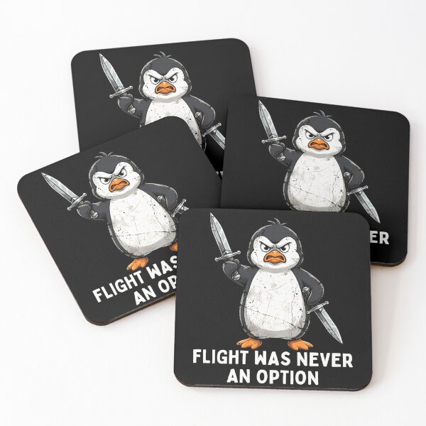 Item preview, Funny Penguin Flight Was Never An Option Sarcastic Animal Shirt designed and sold by Teetreasure2.