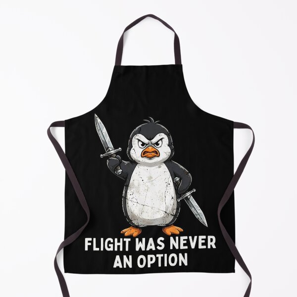 Item preview, Funny Penguin Flight Was Never An Option Sarcastic Animal Shirt designed and sold by Teetreasure2.