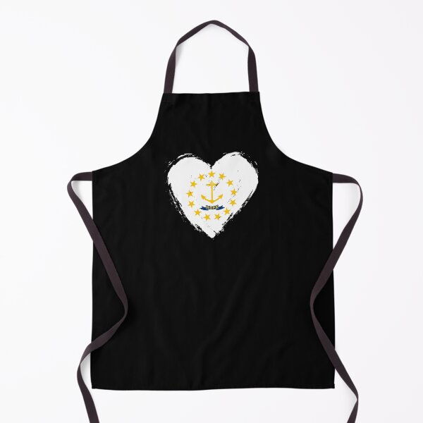 Item preview, Distressed Rhode Island Flag Heart RI designed and sold by shitpostee.