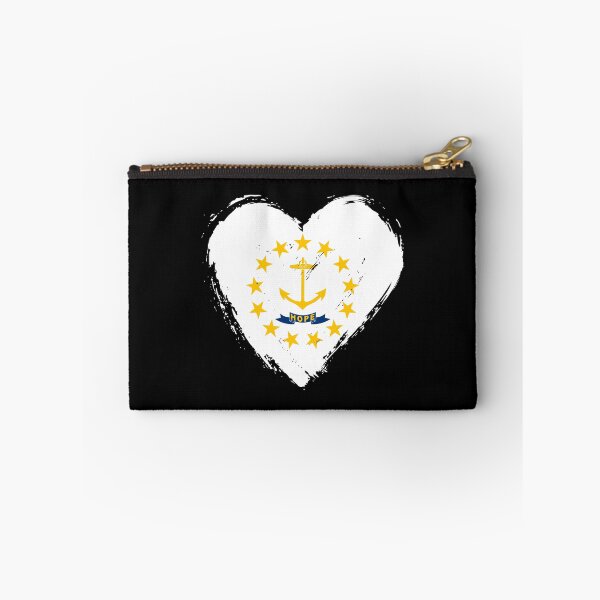 Item preview, Distressed Rhode Island Flag Heart RI designed and sold by shitpostee.