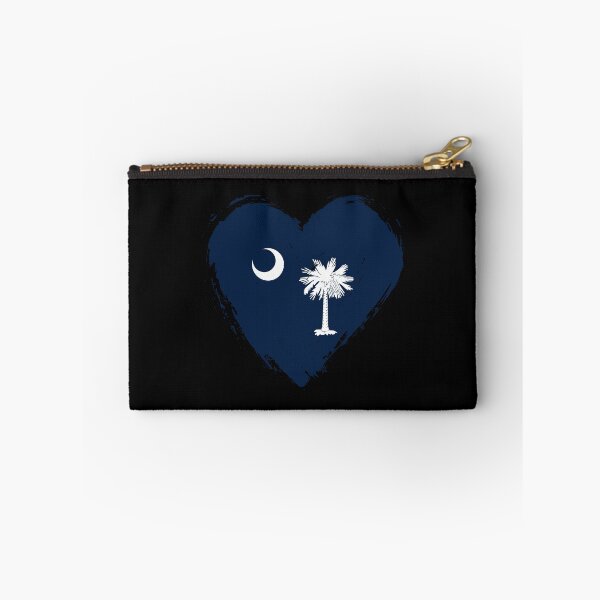 Item preview, Distressed South Carolina Flag Heart SC designed and sold by shitpostee.