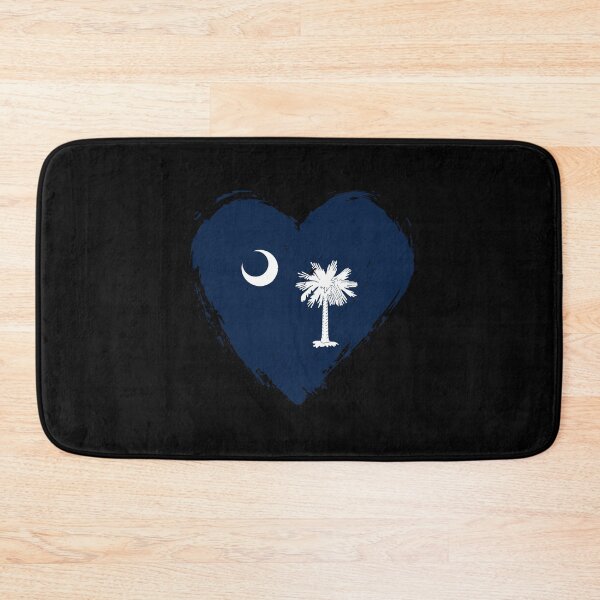 Item preview, Distressed South Carolina Flag Heart SC designed and sold by shitpostee.