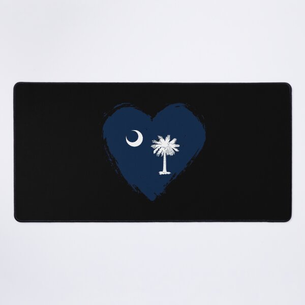 Item preview, Distressed South Carolina Flag Heart SC designed and sold by shitpostee.