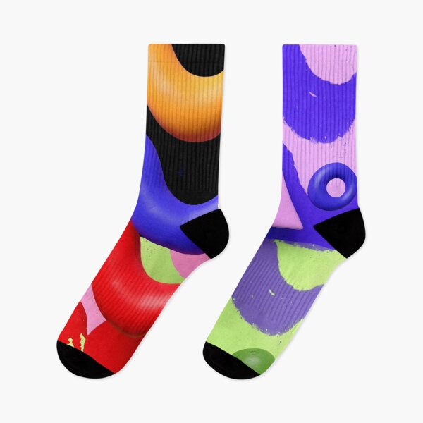 Item preview, abstract dimension C colorful geometric abstract design designed and sold by SmashingDeals.