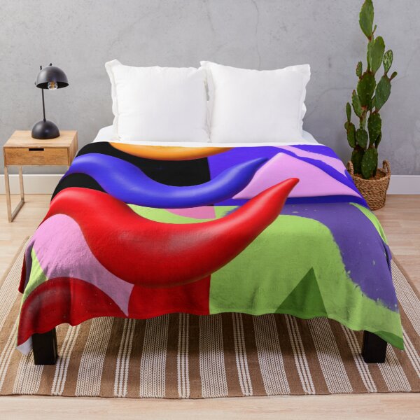 Item preview, abstract dimension C colorful geometric abstract design designed and sold by SmashingDeals.