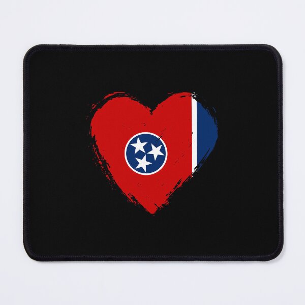 Item preview, Distressed Tennessee Flag Heart TN designed and sold by shitpostee.
