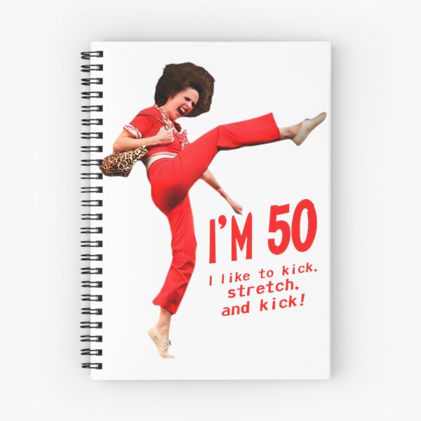 Item preview, I'M 50 I Like To Kick Stretch And Kick Funny 50Th Birthday Humor Pop Culture Art | ⭐⭐⭐⭐⭐ Best Seller designed and sold by Kolamou.