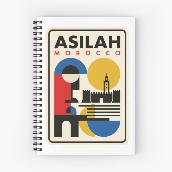 Item preview, Retro Asilah Bauhaus Geometric Skyline designed and sold by k3rstman1.