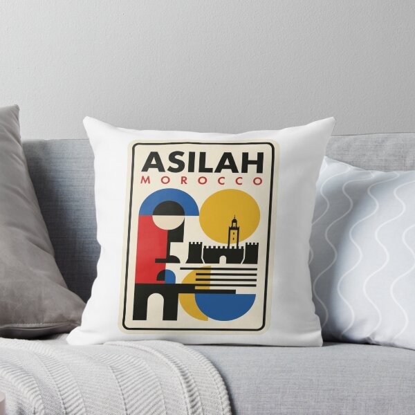 Item preview, Retro Asilah Bauhaus Geometric Skyline designed and sold by k3rstman1.
