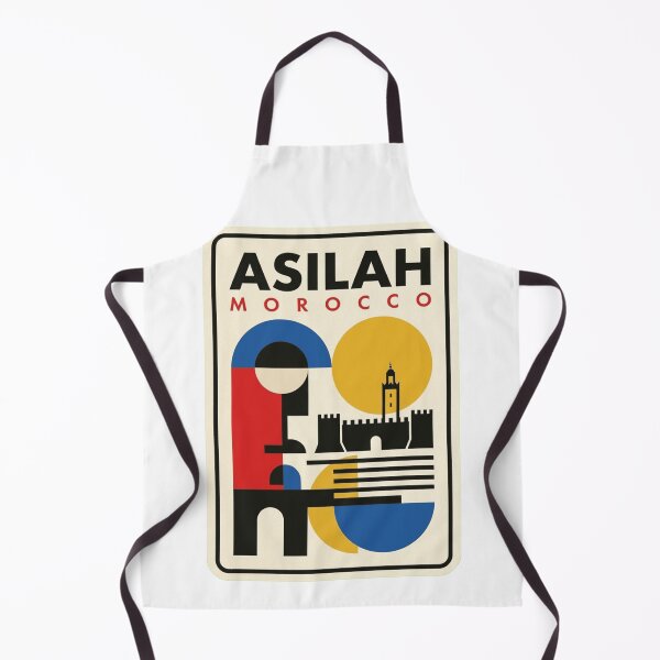 Item preview, Retro Asilah Bauhaus Geometric Skyline designed and sold by k3rstman1.