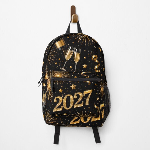 Item preview, Gold New Year 2027 Celebration Pattern designed and sold by TinyWeird.