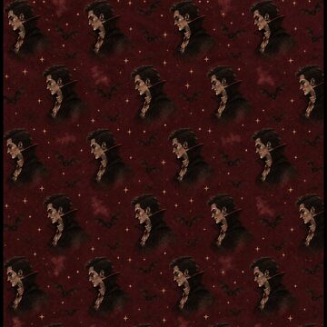 Artwork thumbnail, Gothic Vampire Bats Pattern by mycute-stickers