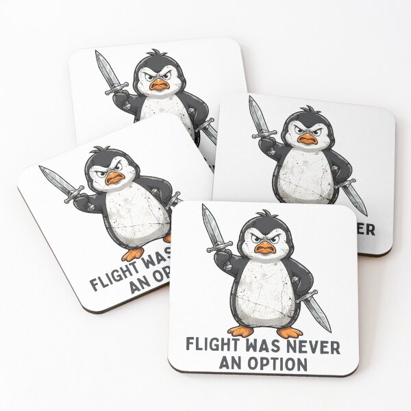 Item preview, Funny Penguin Flight Was Never An Option Sarcastic Animal Shirt designed and sold by Teetreasure2.