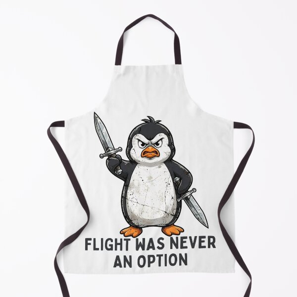 Item preview, Funny Penguin Flight Was Never An Option Sarcastic Animal Shirt designed and sold by Teetreasure2.