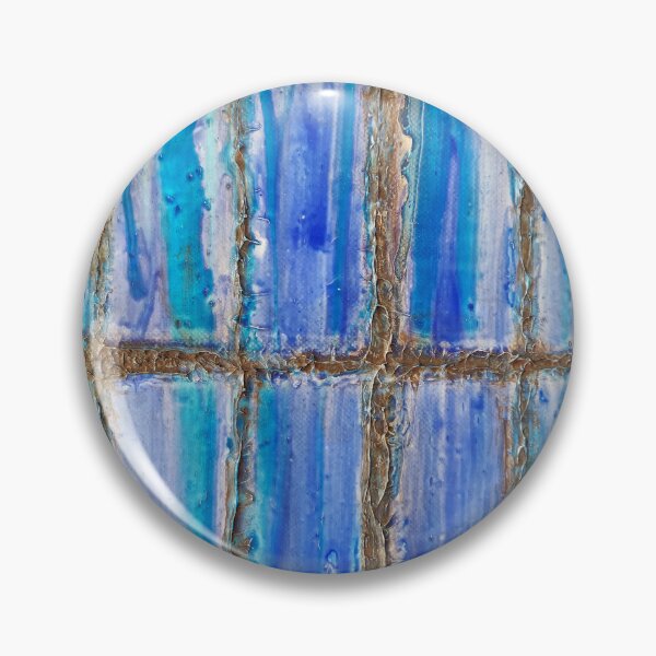 Item preview, stained-glass window painting, abstract rain on windowpane designed and sold by Emily Macafore.