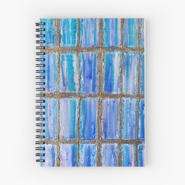 Item preview, stained-glass window painting, abstract rain on windowpane designed and sold by Emily Macafore.
