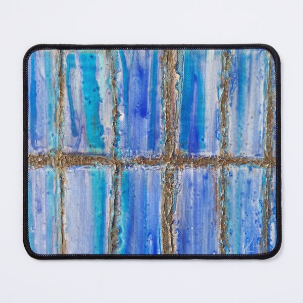 Item preview, stained-glass window painting, abstract rain on windowpane designed and sold by Emily Macafore.