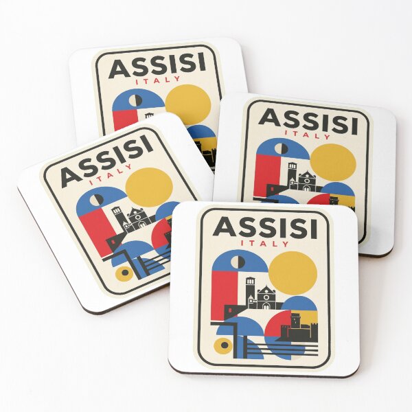 Item preview, Retro Assisi Bauhaus Geometric Skyline designed and sold by k3rstman1.