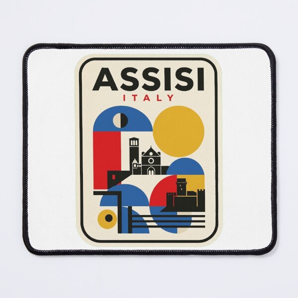 Item preview, Retro Assisi Bauhaus Geometric Skyline designed and sold by k3rstman1.